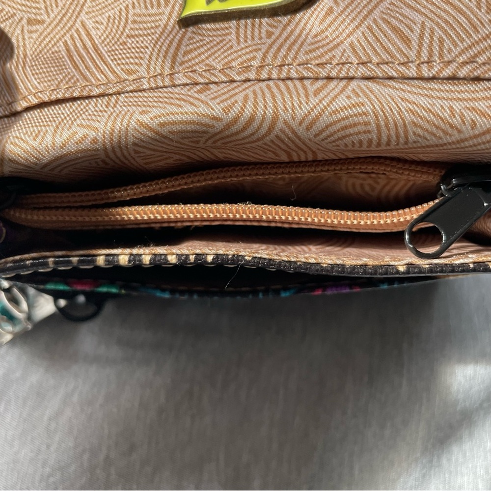 Sakroots Multicolor Patterned Wallet with Keychain - Picture 9 of 11